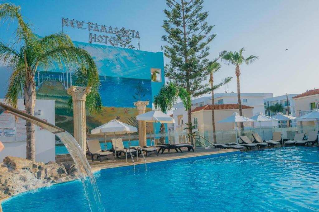 New Famagusta Hotel & Suites アヤナパ エクステリア 写真